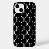 Big Black Scallops Case-Mate iPhone Case (Achterkant)
