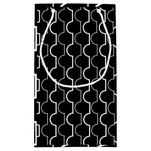 Big Black Scallops Klein Cadeauzakje (Achterkant)