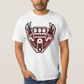 Big Block Racing Engine T-shirt (Voorkant)
