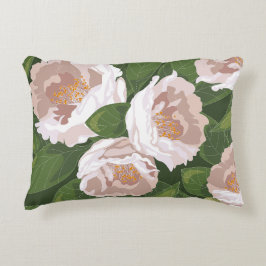 Big Bloom Camellia Charm Accent Kussen
