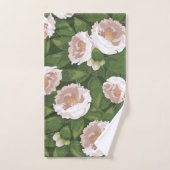 Big Bloom Camellia Charm Bad Handdoek (Handdoek)
