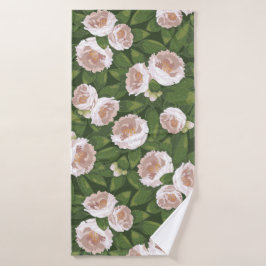 Big Bloom Camellia Charm Badhanddoek