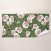 Big Bloom Camellia Charm Badhanddoek (Badhanddoek)