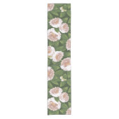 Big Bloom Camellia Charm Korte Tafelloper (Voorkant)