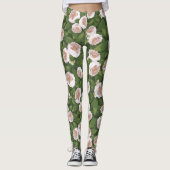 Big Bloom Camellia Charm Leggings (Voorkant)