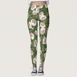 Big Bloom Camellia Charm Leggings