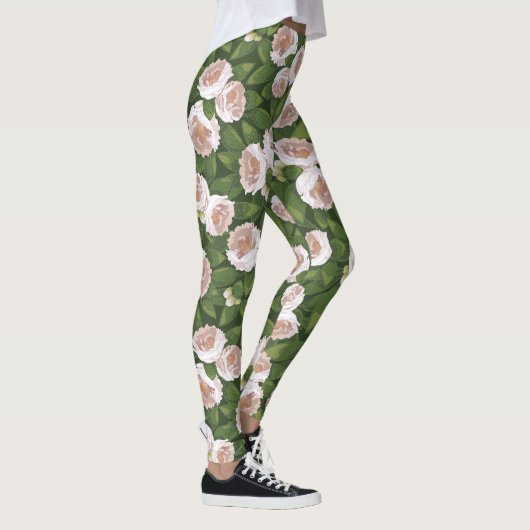 Big Bloom Camellia Charm Leggings (Rechts)
