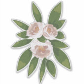 Big Bloom Camellia Charm Sticker (Voorkant)