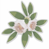 Big Bloom Camellia Charm Sticker (Voorkant)