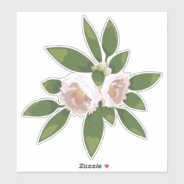 Big Bloom Camellia Charm Sticker