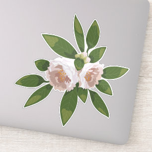 Big Bloom Camellia Charm Sticker