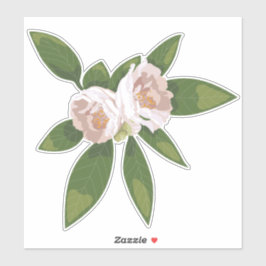 Big Bloom Camellia Charm Sticker
