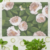 Big Bloom Camellia Charm Theedoek (Gevouwen)