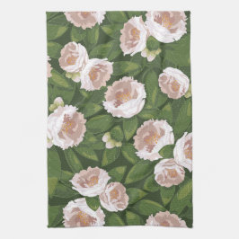 Big Bloom Camellia Charm Theedoek