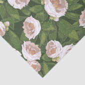 Big Bloom Camellia Charm Tissuepapier (Detail)