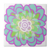 Big Blooming succulent Tegeltje (Voorkant)