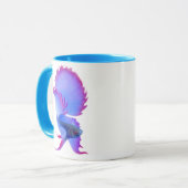 Big Blue Betta Fish Mok (Voorkant links)