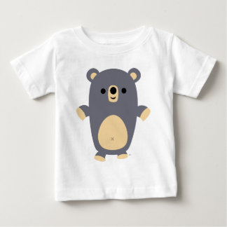Big Blue Cartoon Beer Baby T-shirt