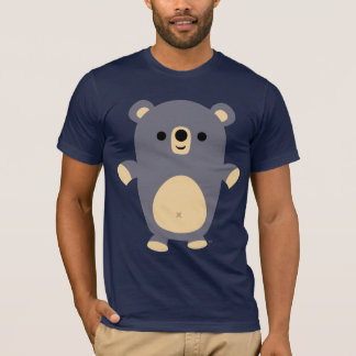 Big Blue Cartoon Beer T-shirt
