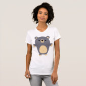 Big Blue Cartoon Beer T-shirt (Voorkant volledig)