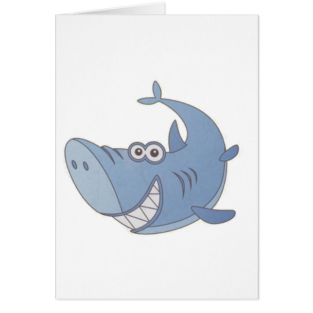 Big Blue Cartoon Shark (Voorkant)