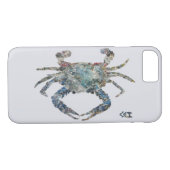 Big Blue Case-Mate iPhone Case (Achterkant (Horizontaal))