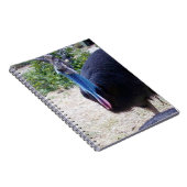 Big Blue Cassowary Bird, Notitieboek (Rechterzijde)