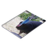 Big Blue Cassowary Bird, Notitieboek (Linkerzijde)