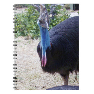 Big Blue Cassowary Bird, Notitieboek