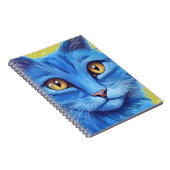 Big Blue Cat Notitieboek (Rechterzijde)