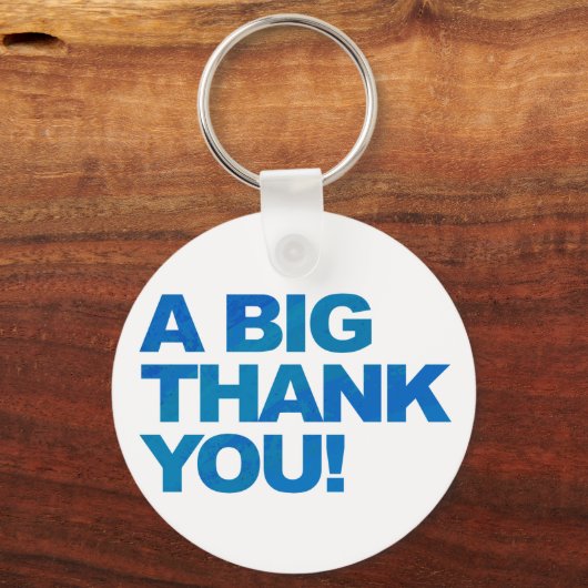 Big Blue Dank je Sleutelhanger (Voorkant)