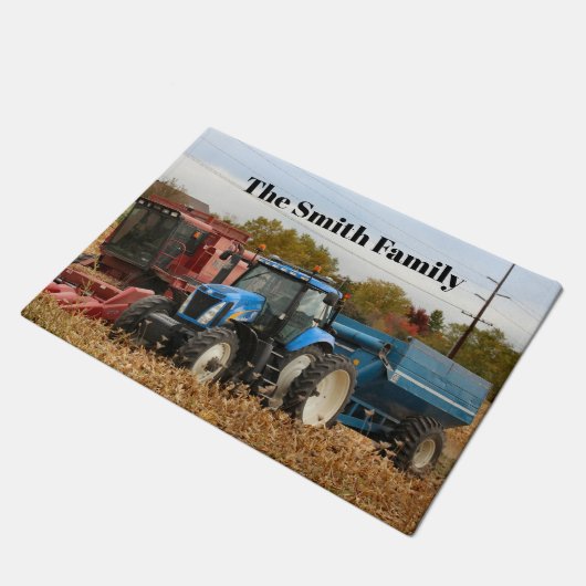 Big Blue Deurmat (Schuin)