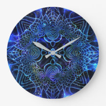 Big Blue Electric Galactic Geometry