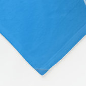 Big blue Hearts  Love Valentijnsdag Fleece Deken (Hoek)