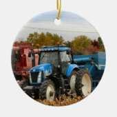 Big Blue Keramisch Ornament (Voorkant)