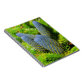 Big Blue Korean Fir Cones Notitieboek (Rechterzijde)