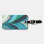 Big Blue Leaf I Bagagelabel (Voorkant horizontaal)