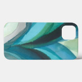 Big Blue Leaf I Case-Mate iPhone Case (Achterkant (horizontaal))