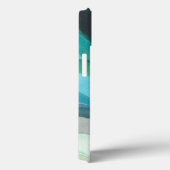 Big Blue Leaf I Case-Mate iPhone Case (Achterkant / Rechts)