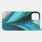 Big Blue Leaf I Case-Mate iPhone Case (Achterkant (horizontaal))