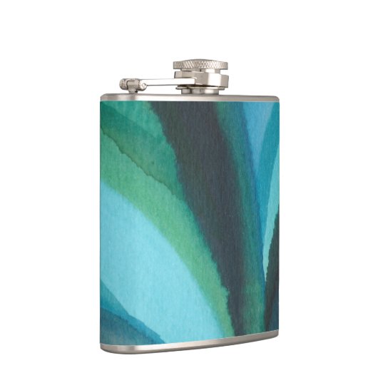 Big Blue Leaf I Heupfles (Rechts)