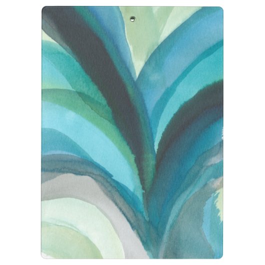 Big Blue Leaf I Klembord (Achterkant)