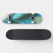 Big Blue Leaf I Persoonlijk Skateboard (Horizontaal)