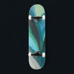 Big Blue Leaf I Persoonlijk Skateboard<br><div class="desc">ThuisDécor</div>