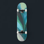 Big Blue Leaf I Persoonlijk Skateboard<br><div class="desc">ThuisDécor</div>