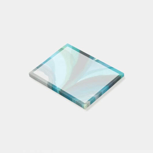 Big Blue Leaf I Post-it® Notes (Schuin)