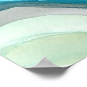 Big Blue Leaf I Poster (Hoek)