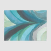 Big Blue Leaf I Tissuepapier (Voorkant)