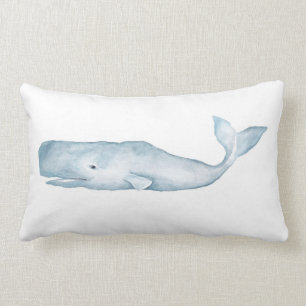 Big Blue Lumbar Accent Pillow Kussen