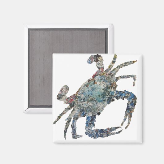 Big Blue Magnet (Voorkant / Achterkant)